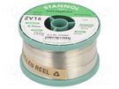 Soldering wire; Sn96,5Ag3Cu0,5; 0.7mm; 250g; lead free; reel; 1.6% STANNOL