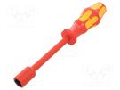 Screwdriver; insulated; 6-angles socket; HEX 13mm WERA