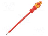 Screwdriver: insulated; slot; 6.5x1.2mm; Blade length: 200mm WERA