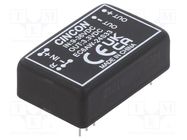 Converter: DC/DC; 8W; Uin: 9÷36V; Uout: 3.3VDC; Iout: 2000mA; THT CINCON