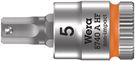 8740 A HF Zyklop bit socket with holding function, 1/4" drive, 5.0x28.0, Wera
