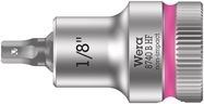 8740 B HF Zyklop bit socket with holding function, 3/8" drive, 1/8"x35.0, Wera