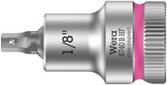 8740 B HF Zyklop bit socket with holding function, 3/8" drive, 1/8"x35.0, Wera
