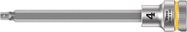 8740 B HF Zyklop bit socket with holding function, 3/8" drive, 4.0x107.0, Wera