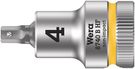 8740 B HF Zyklop bit socket with holding function, 3/8" drive, 4.0x35.0, Wera