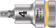 8740 B HF Zyklop bit socket with holding function, 3/8" drive, 4.0x35.0, Wera