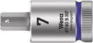 8740 B HF Zyklop bit socket with holding function, 3/8" drive, 7.0x38.5, Wera