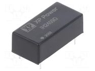 Converter: DC/DC; 2W; Uin: 24VDC; Uout: 9VDC; Uout2: -9VDC; DIP; THT XP POWER