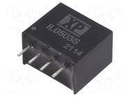 Converter: DC/DC; 2W; Uin: 5VDC; Uout: 3.3VDC; Iout: 400mA; SIP; THT XP POWER