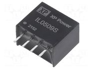 Converter: DC/DC; 2W; Uin: 5VDC; Uout: 9VDC; Iout: 222mA; SIP; THT; IL XP POWER