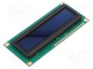 Display: OLED; alphanumeric; 16x1; Dim: 80x36x10mm; yellow; PIN: 16 RAYSTAR OPTRONICS