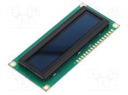 Display: OLED; alphanumeric; 16x2; Dim: 80x36x10mm; red; PIN: 16 RAYSTAR OPTRONICS