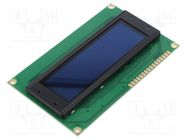 Display: OLED; graphical; 2.44"; 100x32; green; 5VDC; Touchpad: none RAYSTAR OPTRONICS