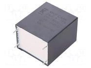 Capacitor: polypropylene; DC-Link; 24uF; ESR: 3.52mΩ; THT; ±10% KEMET