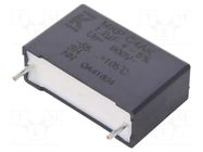 Capacitor: polypropylene; DC-Link; 1.2uF; ESR: 35mΩ; THT; ±5% KEMET