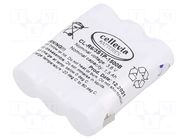 Re-battery: Ni-MH; AA; 3.1V; 1500mAh; soldering lugs; 46x15x52mm CELLEVIA BATTERIES