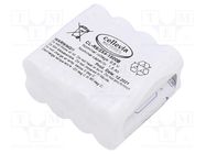 Re-battery: Ni-MH; AA; 9.6V; 1500mAh; soldering lugs; 58x30x52mm CELLEVIA BATTERIES