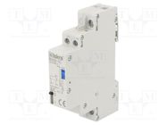 Relay: installation; bistable,impulse; SPDT; Ucoil: 230VAC; BI; 32A ISKRA