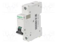 Circuit breaker; 500VDC; Inom: 25A; Poles: 1; Charact: C; 6kA; IP20 