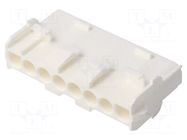 Connector: wire-wire; plug/socket; male/female; PIN: 8; 600V; 1x8 TE Connectivity