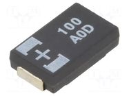 Capacitor: tantalum-polymer; 100uF; 10VDC; 1600mA; SMD; POSCAP TPC PANASONIC