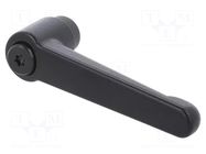 Lever; adjustable; Lever length: 92mm; Slider height: 43mm; GN 300 ELESA+GANTER