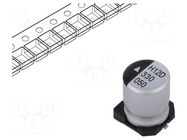 Capacitor: electrolytic; SMD; 33uF; 50VDC; Ø6.3x8mm; 1000h; AEH KYOCERA AVX