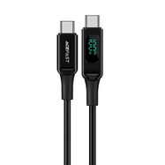 Acefast C6-03 Black USB-C - USB-C PD QC cable 100W 5A 480Mb/s 2m - black, Acefast