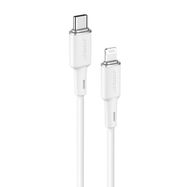 Acefast cable MFI USB Type C - Lightning 1.2m, 30W, 3A white (C2-01 white), Acefast