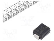 Diode: rectifying; SMD; 1kV; 1A; 75ns; SMB; Ufmax: 1.7V; Ifsm: 25A DC COMPONENTS