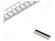 Connector: FFC/FPC; horizontal; PIN: 20; SMT; FBH1; 50V; 500mA; 0.5mm MOLEX