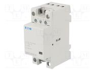 Contactor: 4-pole installation; 25A; 230VAC,230VDC; NC + NO x3 EATON ELECTRIC