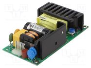 Power supply: switching; open; 60W; 120÷370VDC; 90÷264VAC; 5A; 85% CINCON