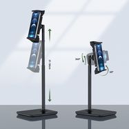 Acefast telescopic phone and tablet holder (135-230mm wide) for the desk 360 ° black (E4 black), Acefast