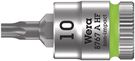 8767 A HF TORX® Zyklop bit socket with holding function, 1/4" drive, TX 10x28.0, Wera