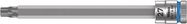 8767 A HF TORX® Zyklop bit socket with holding function, 1/4" drive, TX 27x100.0, Wera