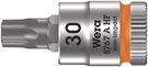 8767 A HF TORX® Zyklop bit socket with holding function, 1/4" drive, TX 30x28.0, Wera