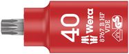 8767 B VDE HF TORX® Zyklop bit socket, insulated, with holding function, 3/8" drive, TX 40x55.0, Wera