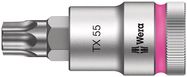 8767 C HF TORX® Zyklop bit socket with 1/2" drive with holding function, TX 55x60.0, Wera
