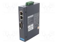 Serial device server; Number of ports: 3; 12÷48VDC; RJ45 x2; EKI ADVANTECH