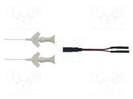 Oscilloscope probe accessory kit; Kit: adapter x2,cable; 3pcs. TESTEC