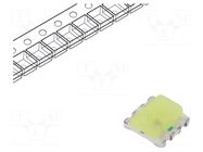 LED; red/cold white; SMD; 0603; 1.8÷2.4/2.8÷3.4VDC; 1.6x1.5x0.6mm OPTOSUPPLY