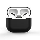 Case for AirPods Pro Silicone Soft Earphone Cover Black (Case C), Hurtel