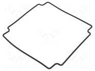 Gasket; for enclosures; Kit: rubber gasket x2; 2pcs. HAMMOND