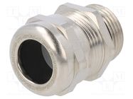 Cable gland; with long thread; M20; 1.5; IP68; brass; HSK-M-Ex HUMMEL