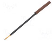 Adapter; brown; 32A; Overall len: 130mm; Socket size: 4mm; 1kV STÄUBLI