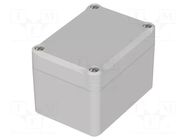Enclosure: multipurpose; X: 60mm; Y: 82mm; Z: 57mm; EUROMAS II; grey BOPLA