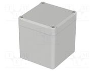 Enclosure: multipurpose; X: 80mm; Y: 82mm; Z: 87mm; EUROMAS II; grey BOPLA