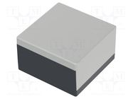 Enclosure: multipurpose; X: 100mm; Y: 100mm; Z: 60mm; polystyrene BOPLA