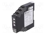 Voltage monitoring relay; 100÷240VAC; for DIN rail mounting 